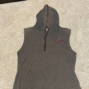 Sleeveless Gas Monkey Garage hoodie
